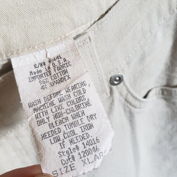 Vintage Soft Surroundings Mid-Rise Straight Leg Pants Stretch Beige Women's XL - Picture 10 of 10